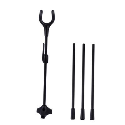 Milisten 1pc Foldable Tripod Stand Glass Fiber Recurve Bracket for Convenient Storage and for Enthusiasts and Outdoor Use