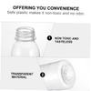 LIOOBO Store Beverages in Style 10pcs 350ml Plastic Milk Bottles Juice Containers Cart view 3