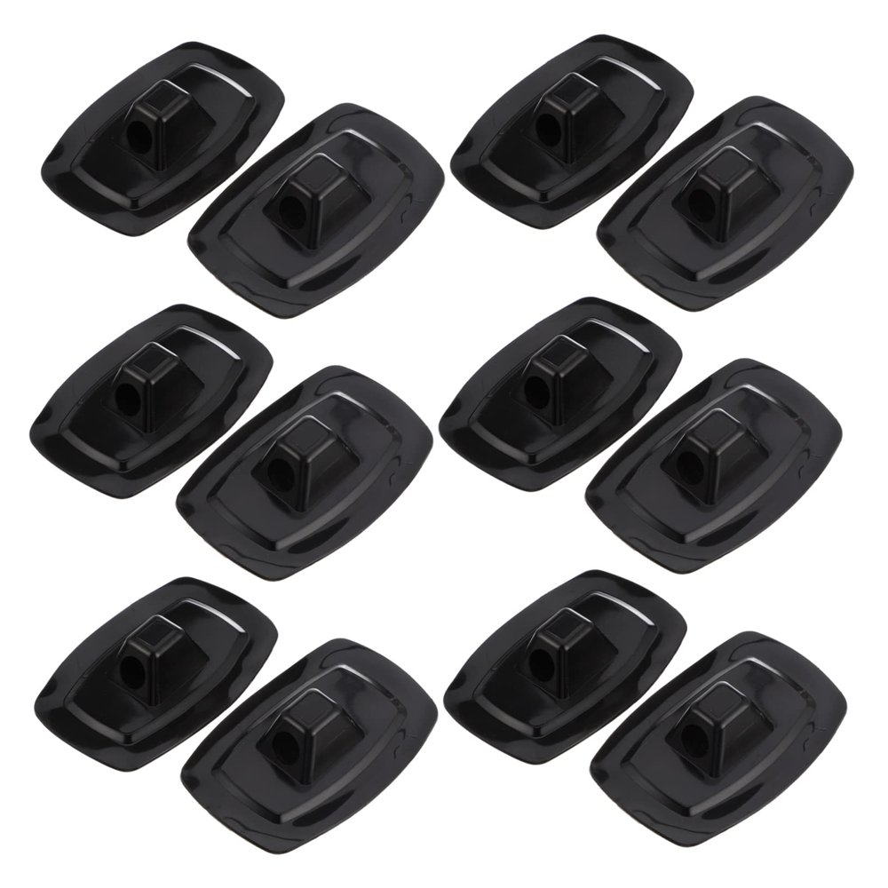 BESPORTBLE 10pcs Kayak Rope Buckle Fixed Bracket for Canoe and Inflatable Boat Accessories Weather Resistant Fasteners for