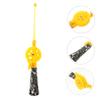 LIOOBO Adjustable Fishing Rod Anti-Slip Handle Reusable Angling Supplies for Kids Winter Outdoor Fishing Pole view 2