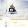 LIOOBO Adjustable Fishing Rod Anti-Slip Handle Reusable Angling Supplies for Kids Winter Outdoor Fishing Pole view 4