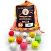 Golf Ball Monkey Recycled Hit-Away Practice Golf Balls 36 Pack with Mesh Bag - Pre-Owned Used Golf Balls for Driving Range & Training Golf Balls view 1