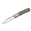 Bker SOLINGEN TRPPR Micarta Gentleman Knife - Flipper pocket knife with clip - professional folding - MagnaCut blade - handmade EDC knife noble - frame-lock trapper with case