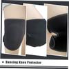 SUPVOX 2pcs Thickened Knee Pads for Dance Running and Cycling Breathable Elastic Support Sleeves for Women for Fitness and Sports Activities v view 2