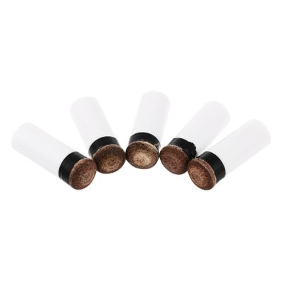 SUPVOX 5pcs Billiard Cue Tips Replacement Easy to Install Snooker Pool Ferrule Durable Tips for Enhanced Ball Control and Quick Repairs