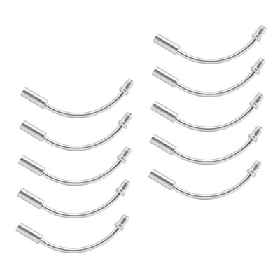 SUPVOX Mountain Bike Aluminum Elbow Bike Brake Cable Guide Bend Tube 20pcs Set