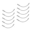 SUPVOX Mountain Bike Aluminum Elbow Bike Brake Cable Guide Bend Tube 20pcs Set view 1