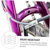 SUPVOX Mountain Bike Aluminum Elbow Bike Brake Cable Guide Bend Tube 20pcs Set view 4