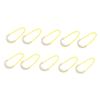 BCOATH 10pcs Fluorescent Rope Buckles Night Glow Tent Accessories for Camping Hiking and Outdoor Activities Fasteners for Safety and Convenience view 1
