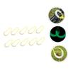 BCOATH 10pcs Fluorescent Rope Buckles Night Glow Tent Accessories for Camping Hiking and Outdoor Activities Fasteners for Safety and Convenience view 2