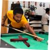 BESPORTBLE 1set Billiard Rack Holder Wall-mounted Wooden Display Stand for Pool Cues Space-saving Design Construction Easy Installation Storage for Billiard Accessories Wine view 4