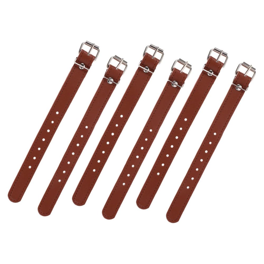 OFFSCH Cycling Front Basket Hook Boys and Girls Bicycle Accessories Bike Basket Front Handlebar Strap Leather Belt