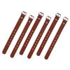 OFFSCH Cycling Front Basket Hook Boys and Girls Bicycle Accessories Bike Basket Front Handlebar Strap Leather Belt view 1