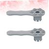 Anneome 2pcs Inflatable Kayak Disassembling Wrench Air Key Tool for Installation Removal Lightweight Durable Design for Convenient Use view 3