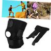 Anneome 1pc Adjustable Outdoor Climbing Breathable Sports Kneepad for Hiking Running and Gym Activities Comfortable Support Brace for Maximum Flexibility and Pressure Relief view 2