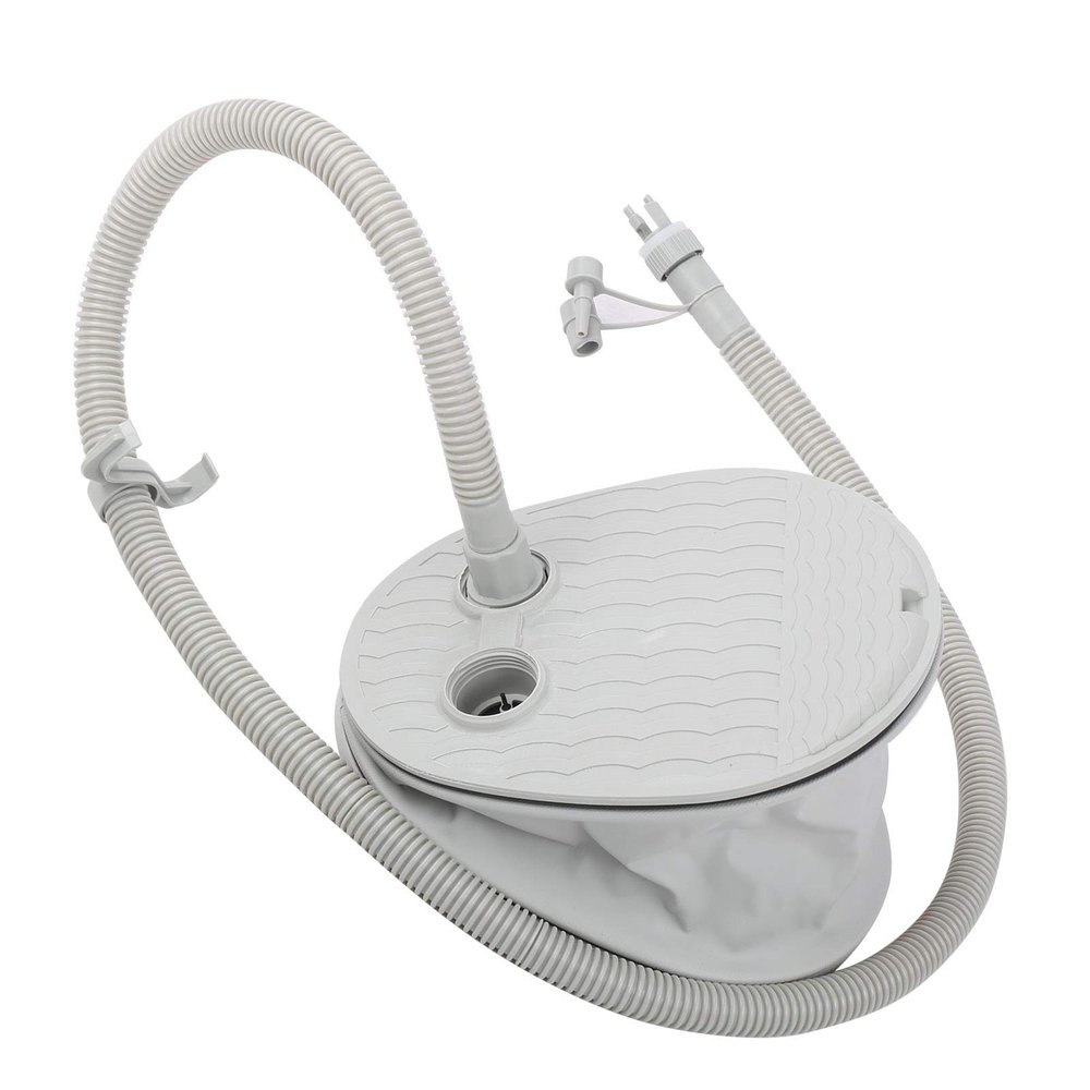 Vomeko Bellows Foot Air Pump, Foot Pump for Inflatable Boat, Bellow Foot Pump, with 3 Size Connection Nozzles for Inflatable Boats