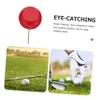 BESPORTBLE Golf Marker Bulk Tee Markers for Play Loose Aim Gold Red Slope Tee Marker Set view 2
