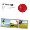 BESPORTBLE Golf Marker Bulk Tee Markers for Play Loose Aim Gold Red Slope Tee Marker Set view 4