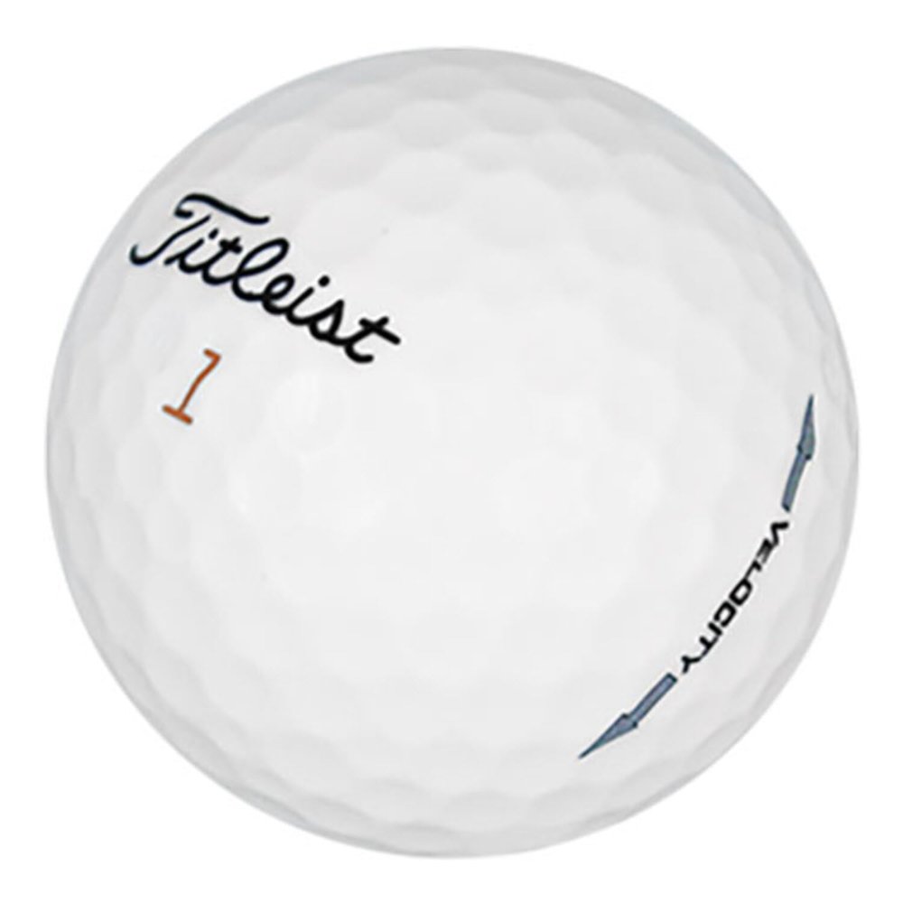 LostGolfBalls - 48 Titleist Velocity Golf Balls in Near Mint Condition, AAAA Quality, Recycled Used Golf Balls, Best Value Golf Balls, White