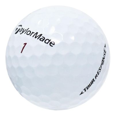 LostGolfBalls - 100 Taylormade Tour Response Golf Balls in Near Mint Condition, AAAA Quality, Recycled Used Golf Balls, Best Value Golf Balls, White