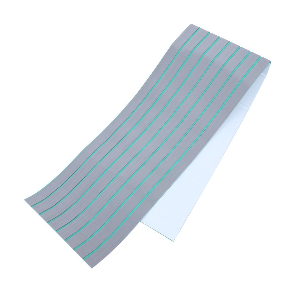 SUPVOX 1roll Eva Non-Slip Boat Flooring Pad Self-Adhesive Faux Decking Mat for Yacht Rv Use Salt Water Resistant Heat Resistant Easy to Cut