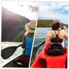 SUPVOX Adjustable Aluminum Alloy Sup Portable Kayak for Inflatable Boat Supplies Lightweight Design Buoyancy Easy to Use and Store for Water view 3