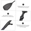SUPVOX Adjustable Aluminum Alloy Sup Portable Kayak for Inflatable Boat Supplies Lightweight Design Buoyancy Easy to Use and Store for Water view 4