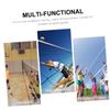 SUPVOX 1pc Volleyball Practice Net Pe Material Easy to Install Lightweight for Use Gardens Beaches Schools Gym for Training Competition view 4