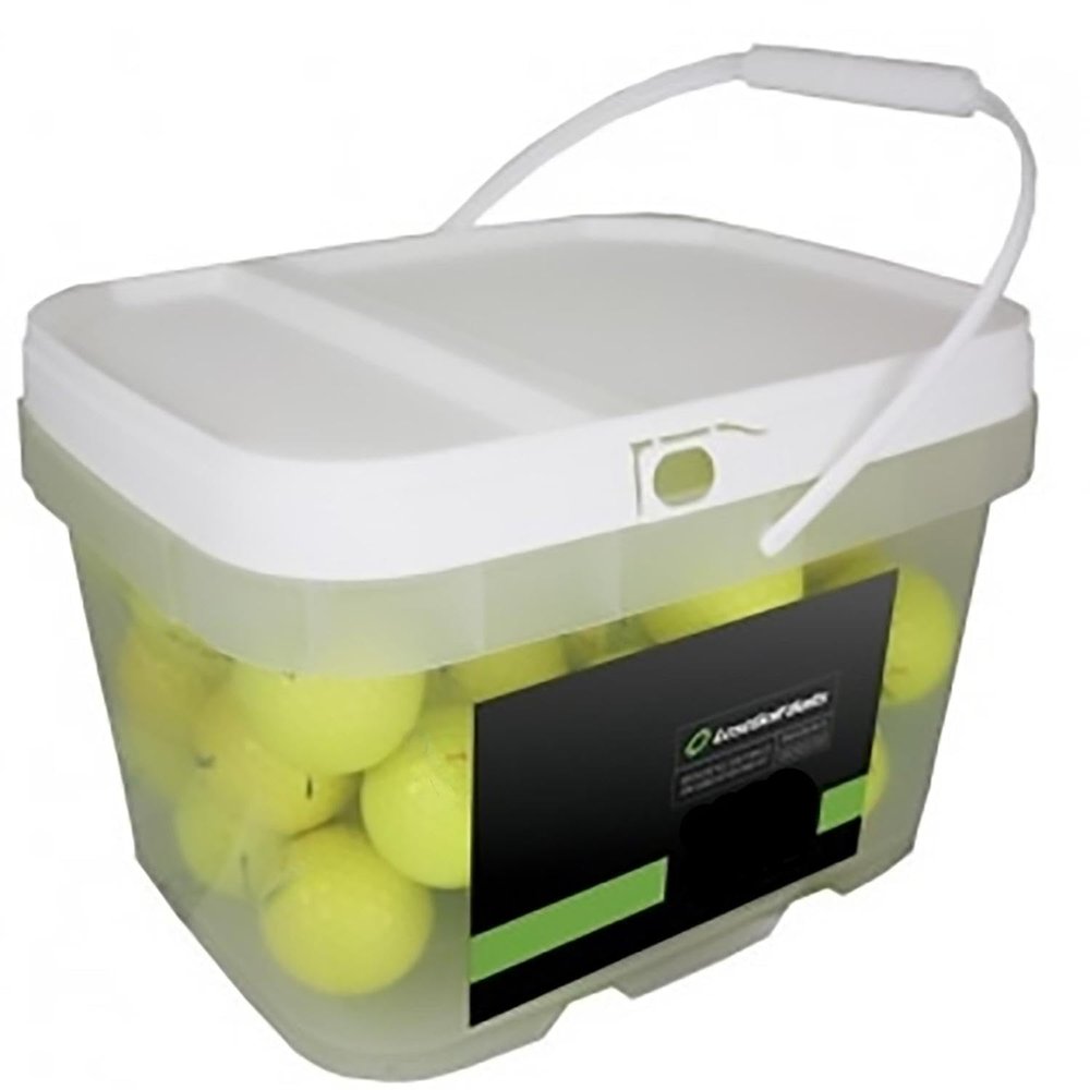 LostGolfBalls - 100 Yellow e6 Golf Balls in Mint Condition, Recycled Used Golf Balls, AAAAA Quality, Yellow