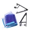BESPORTBLE Standard Table Tennis Net Post Set Portable Pong Rack Metal Clamp Posts Expandable Net for Play
