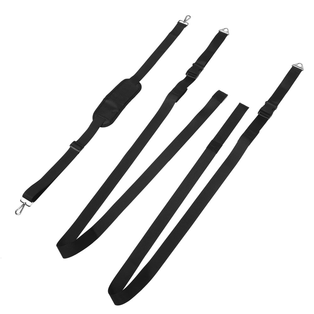 SUPVOX Adjustable Paddle Board Carrier Strap Portable Surfboard Lashing Straps with Thickened Shoulder Padding for of Sup and Kayak Black