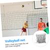SUPVOX Volleyball Net for Sports Braided Volleyball Net Heavy Duty Polypropylene Weatherproof Easy to Carry view 2