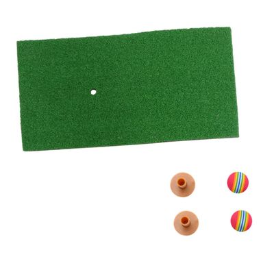 SUPVOX 5pcs Golf Hitting Mat Tees and Sponge Portable Practice Mat for Indoor and Outdoor Use for Family Fun and Swing Training Weather-Resistant Design for Realistic Court Simulation