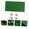 SUPVOX 5pcs Golf Hitting Mat Tees and Sponge Portable Practice Mat for Indoor and Outdoor Use for Family Fun and Swing Training Weather-Resistant Design for Realistic Court Simulation view 2