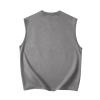 Ymosrh Mens Tank Top, Sleeveless Tees Casual T-Shirts Summer Shirts Tights A Men's Undershirts Tank Top Large Men Workout Shirt Athletic Tank Tops Gym Tank Tops Shirt Tank Shirts (3XL, Dark Gray) view 3