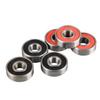 SUPVOX 20pcs Sealed Inline Roller Skate Wheel Bearings Rust High-Speed Design for Skateboards and Rollers Performance Red view 1