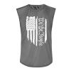 Ymosrh Mens Workout Tank Tops, 4th of July Shirt USA Flag Patriotic Sleeveless Gym Workout Independence Day Shirt Under for Men Workout Shirts White Tank Top Undershirt Tank Top (XXL, Gray) view 3