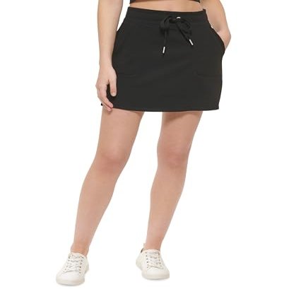 Calvin Klein Performance Womens French Terry Skirt Black XS