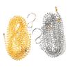Hemoton 2pcs Volleyball Net Measuring Chain High Precision Tool for Accurate Height Measurement Construction Lightweight Portable Design for Referees and view 1