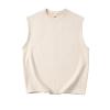 Ymosrh Mens Undershirts, Sleeveless Tees Casual T-Shirts Summer Shirts Muscle Tank Tops for Men Beach Clothing White Tank Top Undershirt Gym Tank Tops Workout Tanks Shirt Tank (3XL, Khaki) view 3