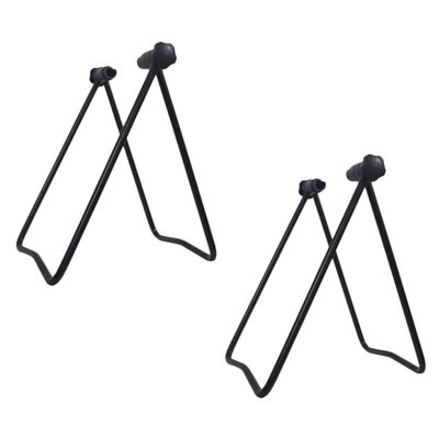 SUPVOX 2pcs Bike Rear Racks Folding Bike Display Stands Material for Wall Mounting