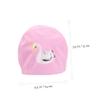SUPVOX Swim and Girls Boys and Girls Swim Caps Breathable Ear Protection Swimcap view 2