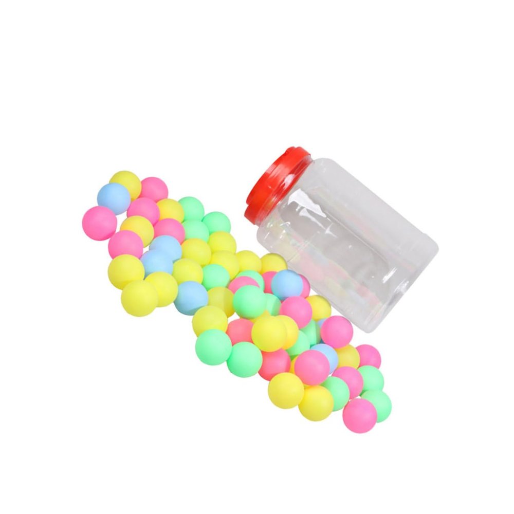 BESPORTBLE 100pcs Mixed Table Tennis for Games Events and Raffles Seamless Design for Entertainment and Fun Activities
