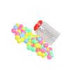BESPORTBLE 100pcs Mixed Table Tennis for Games Events and Raffles Seamless Design for Entertainment and Fun Activities
