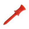 SUPVOX 50pcs Orange Castle Golf Tees Bright Color Durable Material for Practice and Training view 2