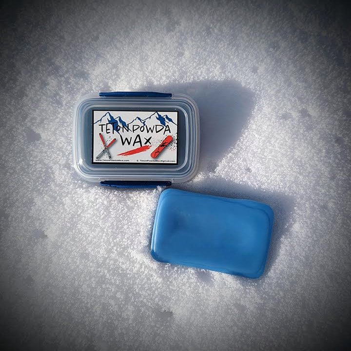 Teton Powda Wax - Polar Hammer | All Temp Ski/Snowboard Racing Wax | The Forge: Racing Speed and Durability Additive | PFAS Free | Ultra Premium Quality | Made in USA, 4.2 oz.