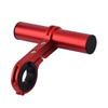 BESPORTBLE Multi-function Bike Handlebar Extender Lightweight Aluminium Alloy Extension for Accessories Easy to Install Durable and Versatile for Storage Red