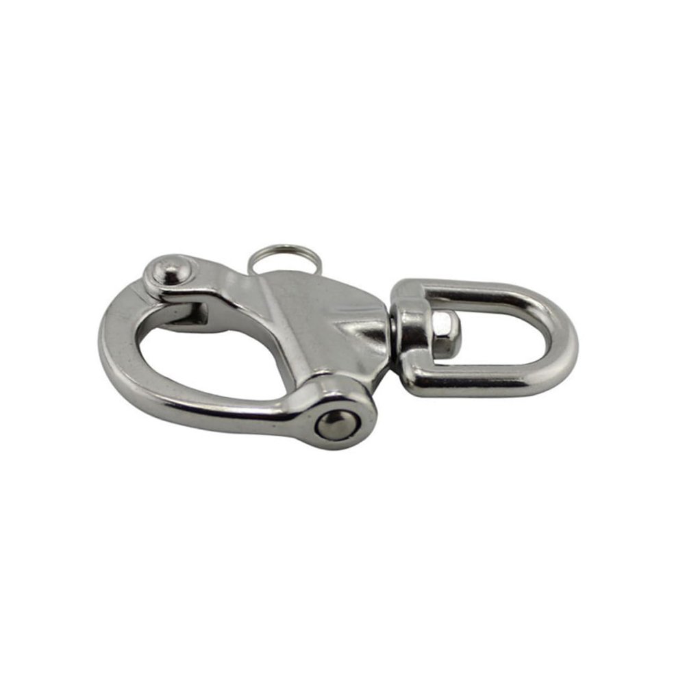 FELTECHELECTR Outdoor Use D-Ring Shackles High Strength Eye Snap Shackle Quick Release