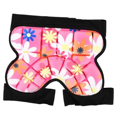 BESPORTBLE Boy Girl Hip Protector Shorts for Ice Skating Butt Pad for Boy Girl Lightweight Breathable Shock-Resistant for Roller Skating and Sports