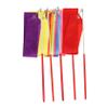 BESPORTBLE 5pcs Gymnastics Ribbons Rhythmic Dance Streamers for Artistic Movement for Boys and Girls and Adults Includes Rainbow and Solid Options for Parties and Fitness Activities view 1
